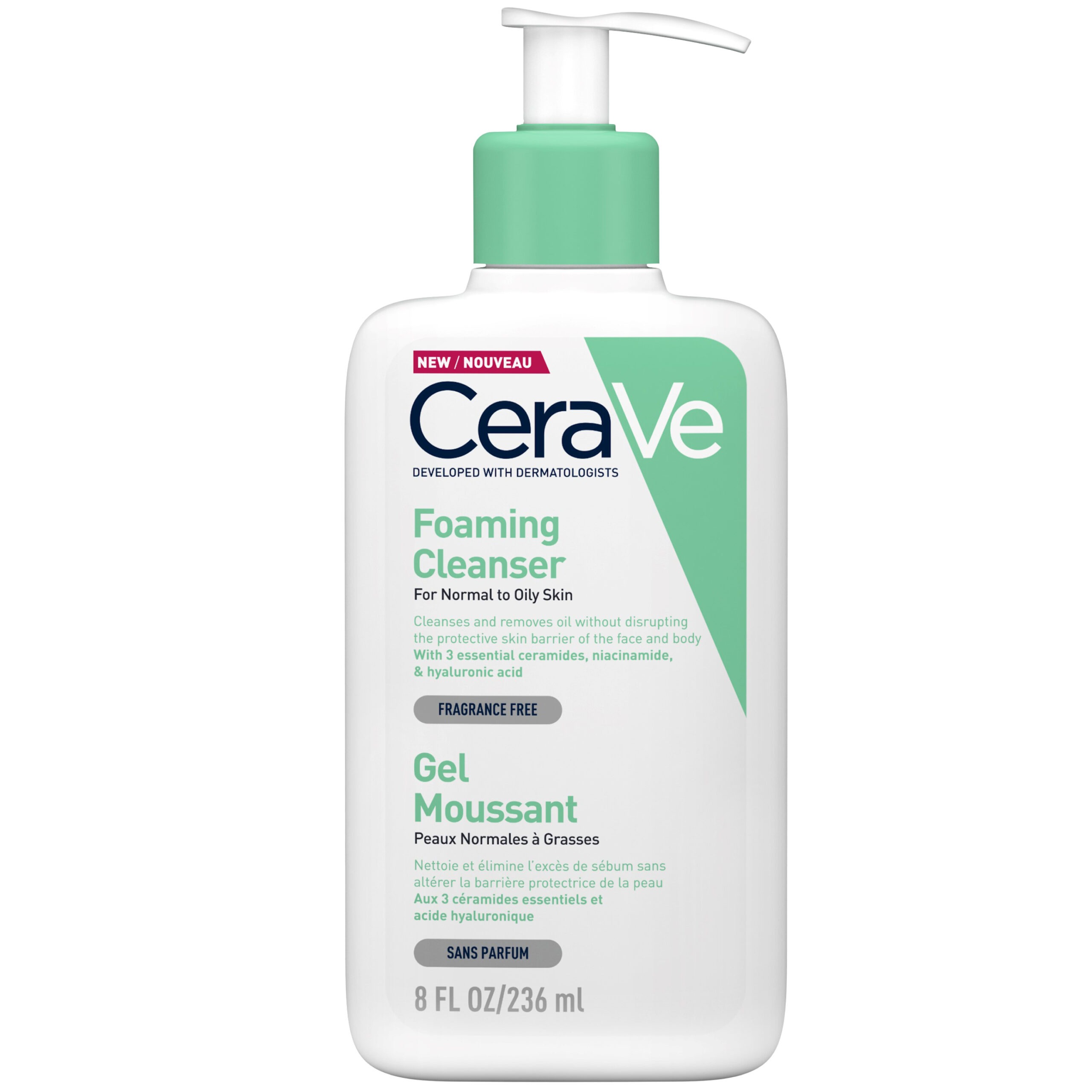 Cerave Foaming Facial Cleanser 236ml Beautyboxis