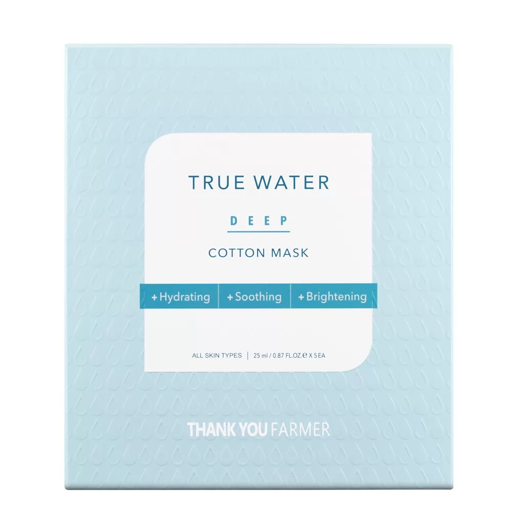 05_True Water Deep Cotton Mask 5pcs_Container
