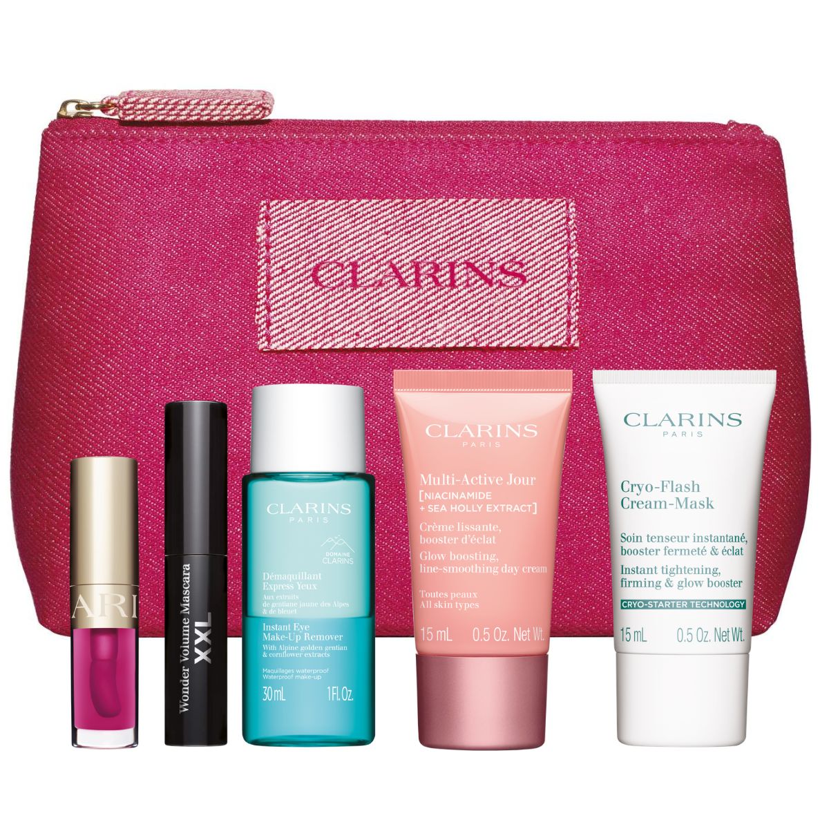 Clarins Bleiksnyrtitaska kaupauki - Image 1