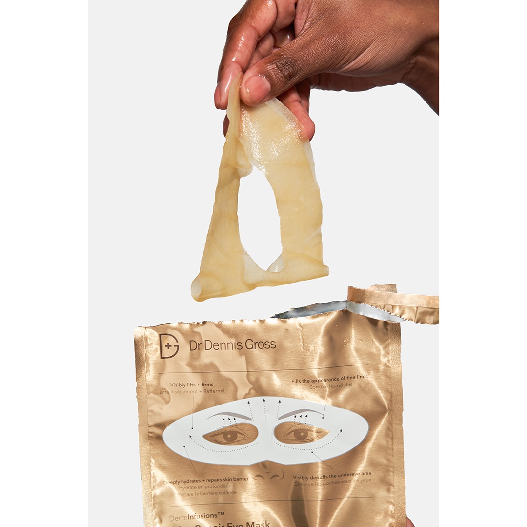 DERMINFUSIONS_Lift&Repair_Eye_Mask_ öppen förpackning2