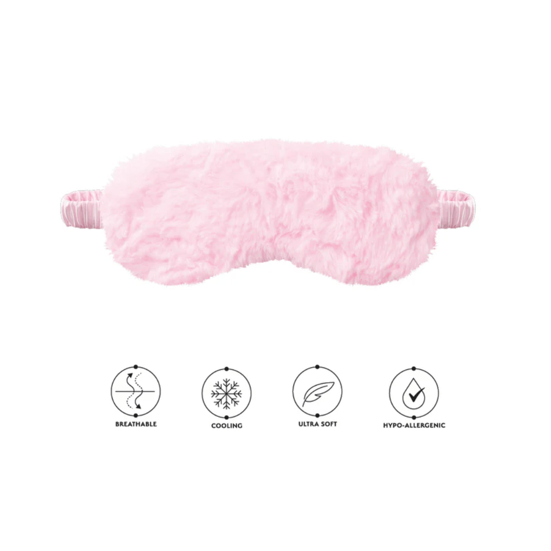 Silver Cloud Fluffy svefngríma 2