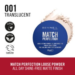 Rimmel - Perfection Loose Powder Translucent 001