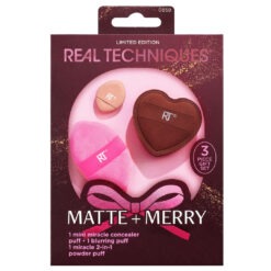 Real Techiques - Matte+Merry puff trio