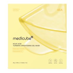Medicube - Kojic Acid Turmeric Brightening Gel Mask 4pk