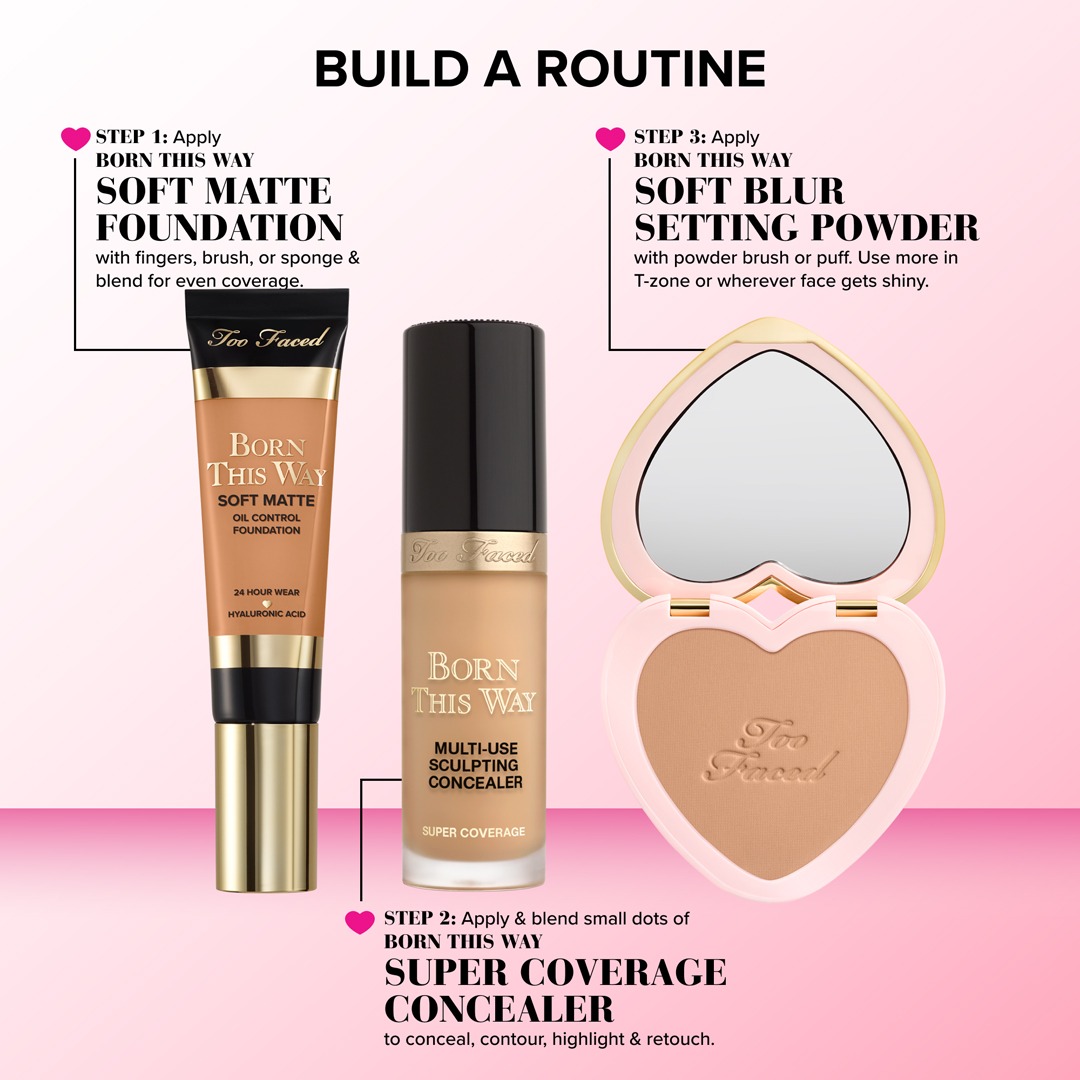 Too Faced - Born This Way Soft Blur Setting Powder (fleiri litir) - Image 3