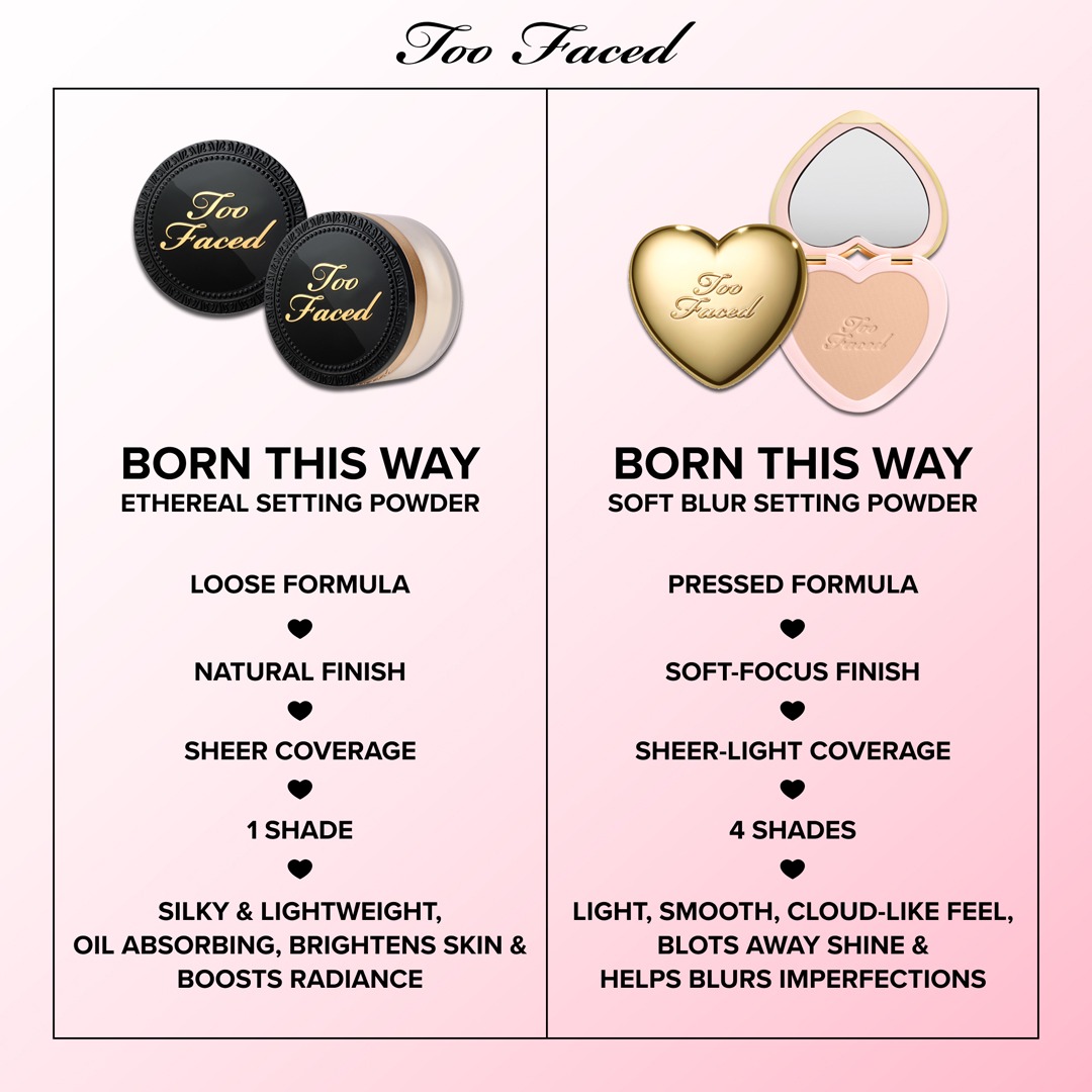 Too Faced - Born This Way Soft Blur Setting Powder (fleiri litir) - Image 5