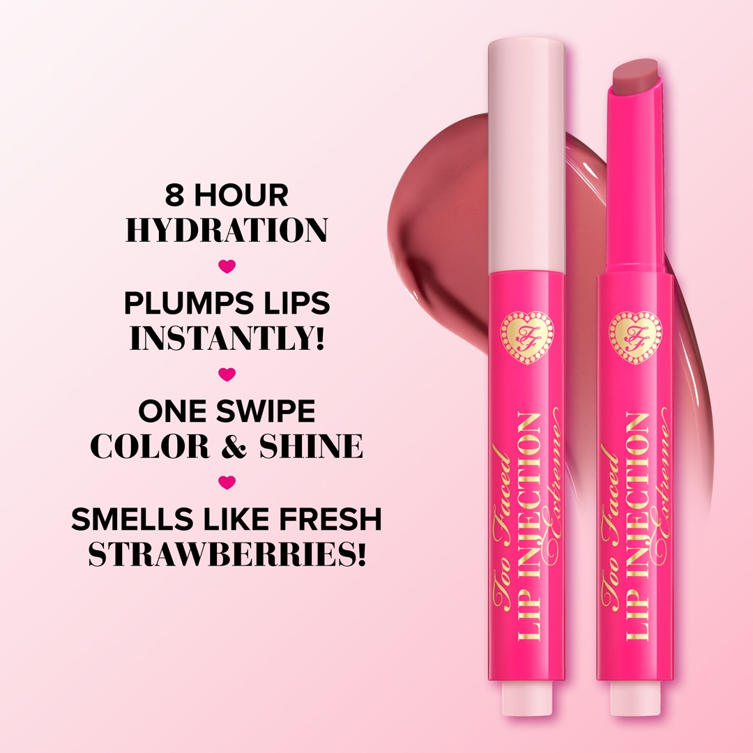 Too Faced - Lip Injection Extreme Plumping Clicks Lip Pen (fleiri litir) - Image 3