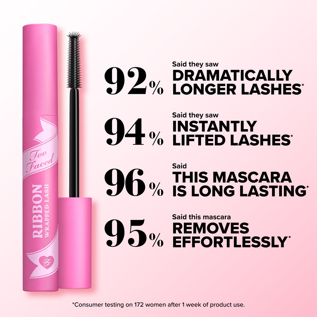Too Faced - Mini Ribbon Wrapped Lash Extreme Lengthening Mascara - Image 4