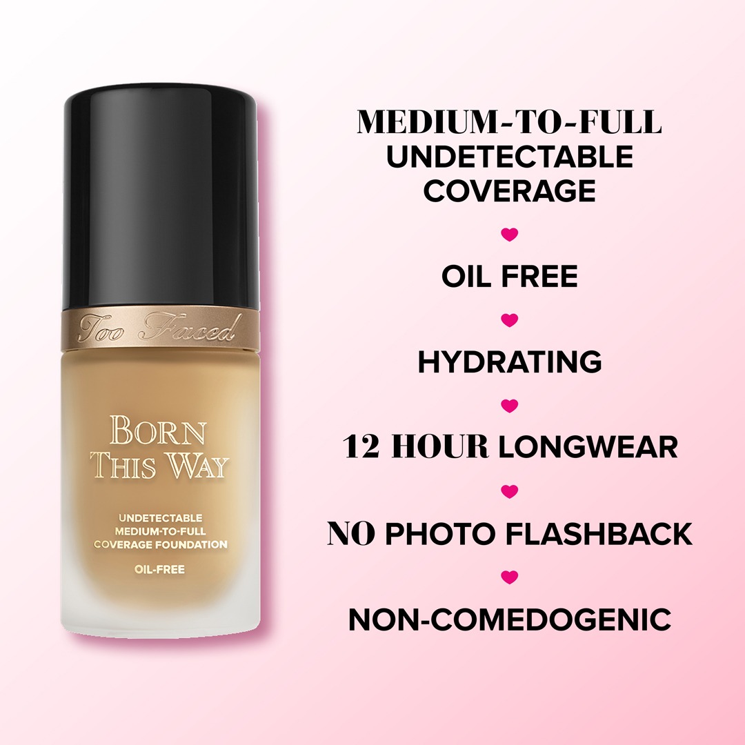 Too Faced - Born This Way Natural Finish Foundation (fleiri litir) - Image 2