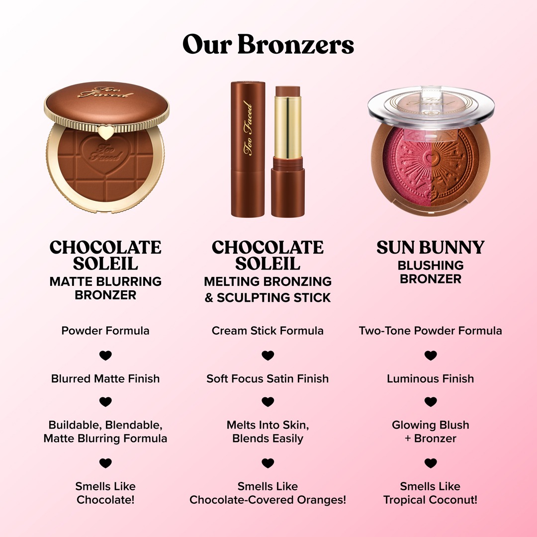 Too Faced - Chocolate Soleil Matte Bronzer (fleiri litir) - Image 8