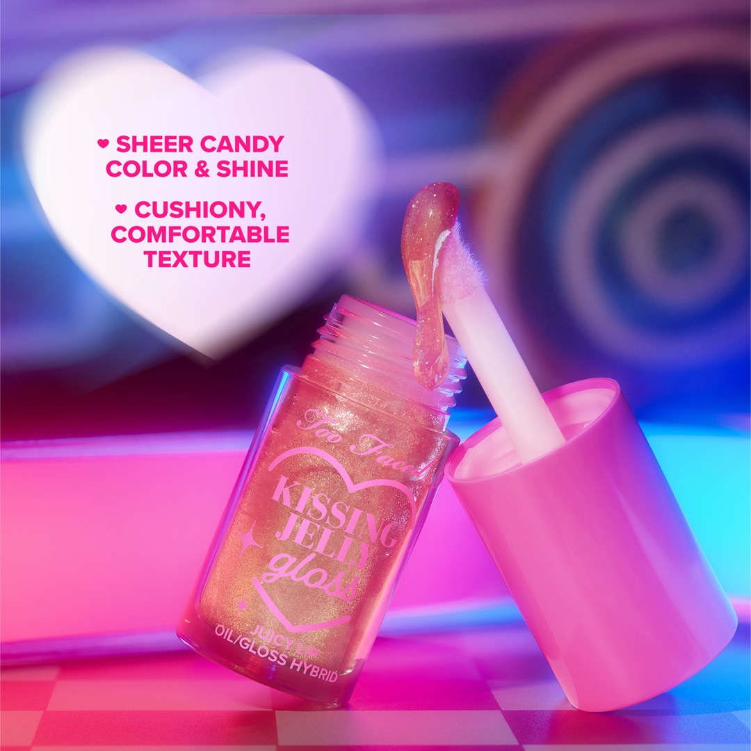 Too Faced - Kissing Jelly Lip Oil Gloss (fleiri litir) - Image 2