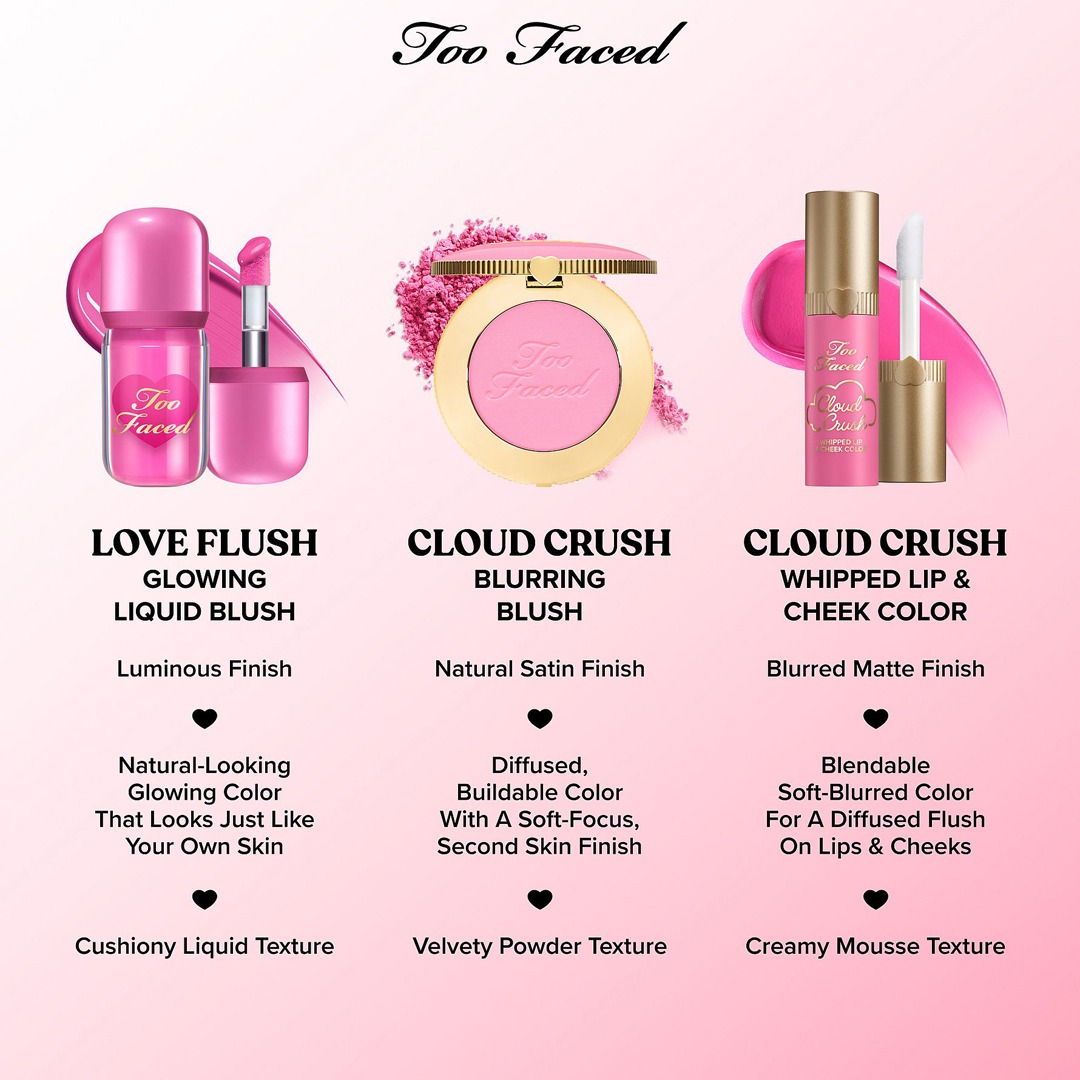Too Faced - Love Flush Glowing Liquid Blush (fleiri litir) - Image 6