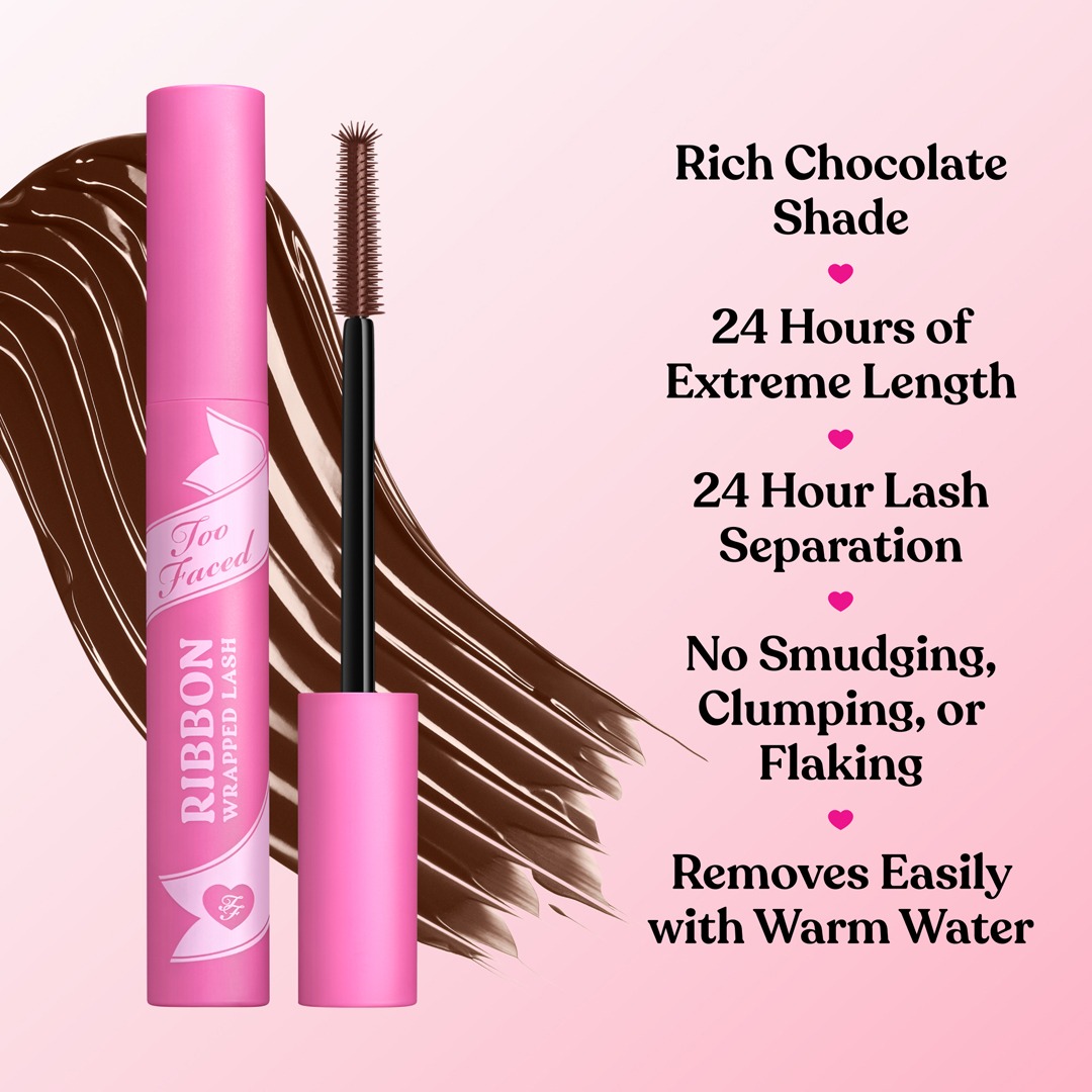 Too Faced - Ribbon Wrapped Lash Extreme Lengthening Mascara - Image 5