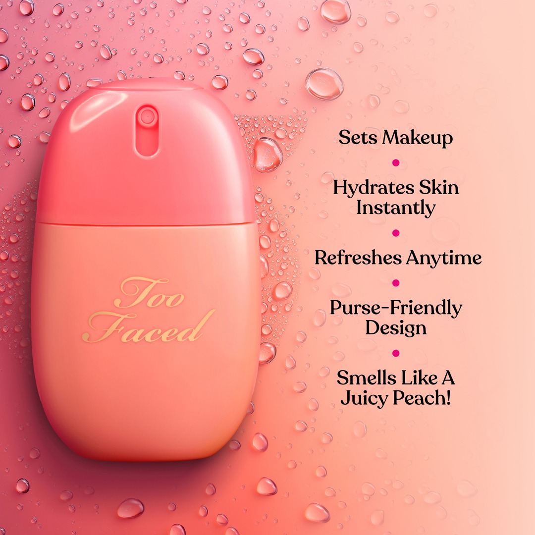 Too Faced - Peach Mist Setting Spray - Image 4