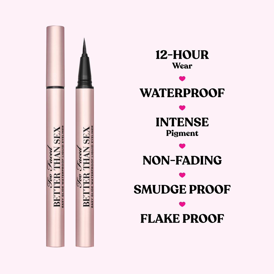 Too Faced - Better Than Sex Easy Glide Waterproof Liquid Eyeliner - Image 3