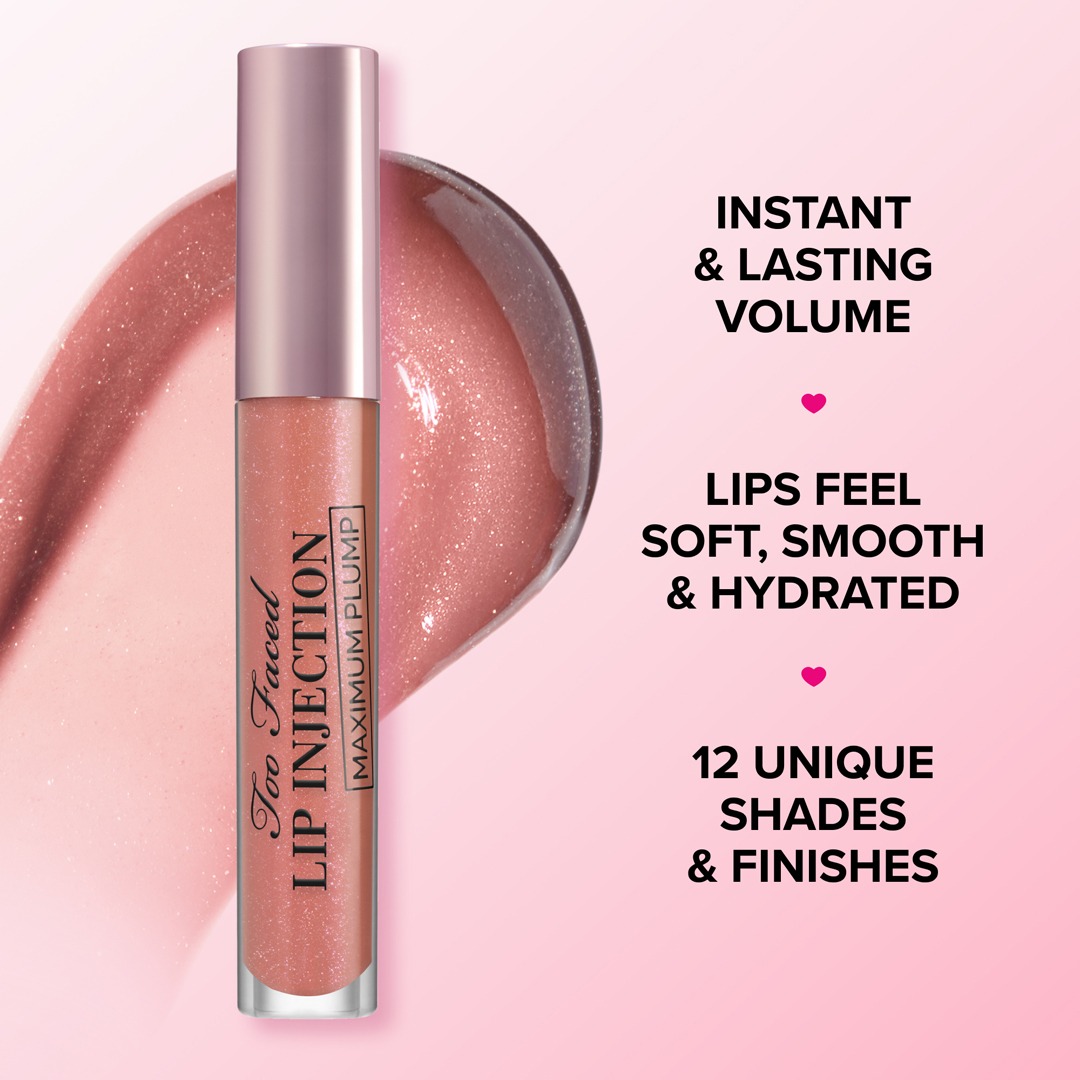 Too Faced - Mini Lip Injection Maximum Plump Lip Gloss - Image 3