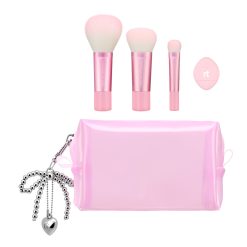 Real Techniques - Sweet Tooth TreatYourselfTravelBrush+PuffKit
