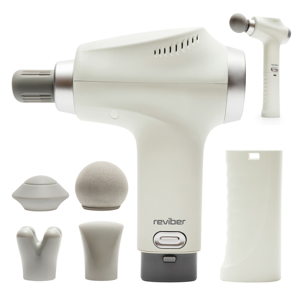 Reviber - Deep Tissue Percussion Massage Gun with Long Reach Handle - Image 1