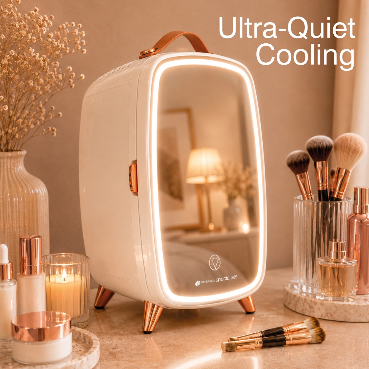 Rio Beauty - Beauty Skincare Fridge With Mirror - Image 2