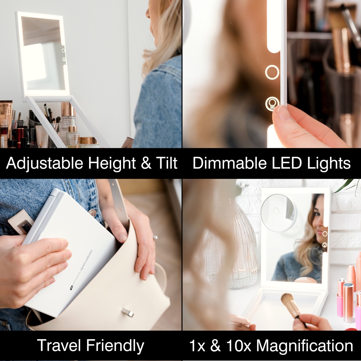 Rio Beauty - Home & Away Dressing Table Make Up Mirror - Image 2