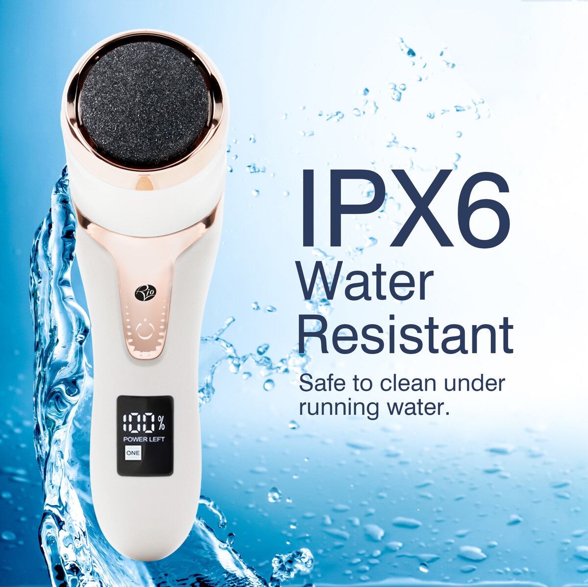 Rio Beauty - Go Smooth Electric Foot File Hard Skin Remover with Vacuum Action - Image 9
