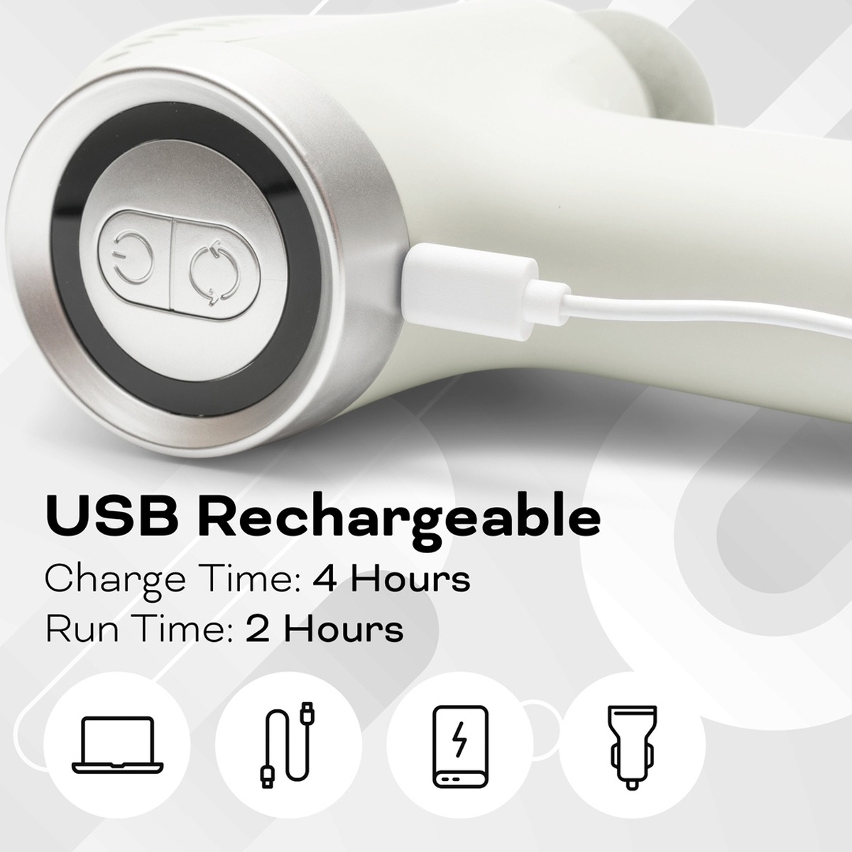 Reviber - Deep Tissue Percussion Massage Gun with Long Reach Handle - Image 9