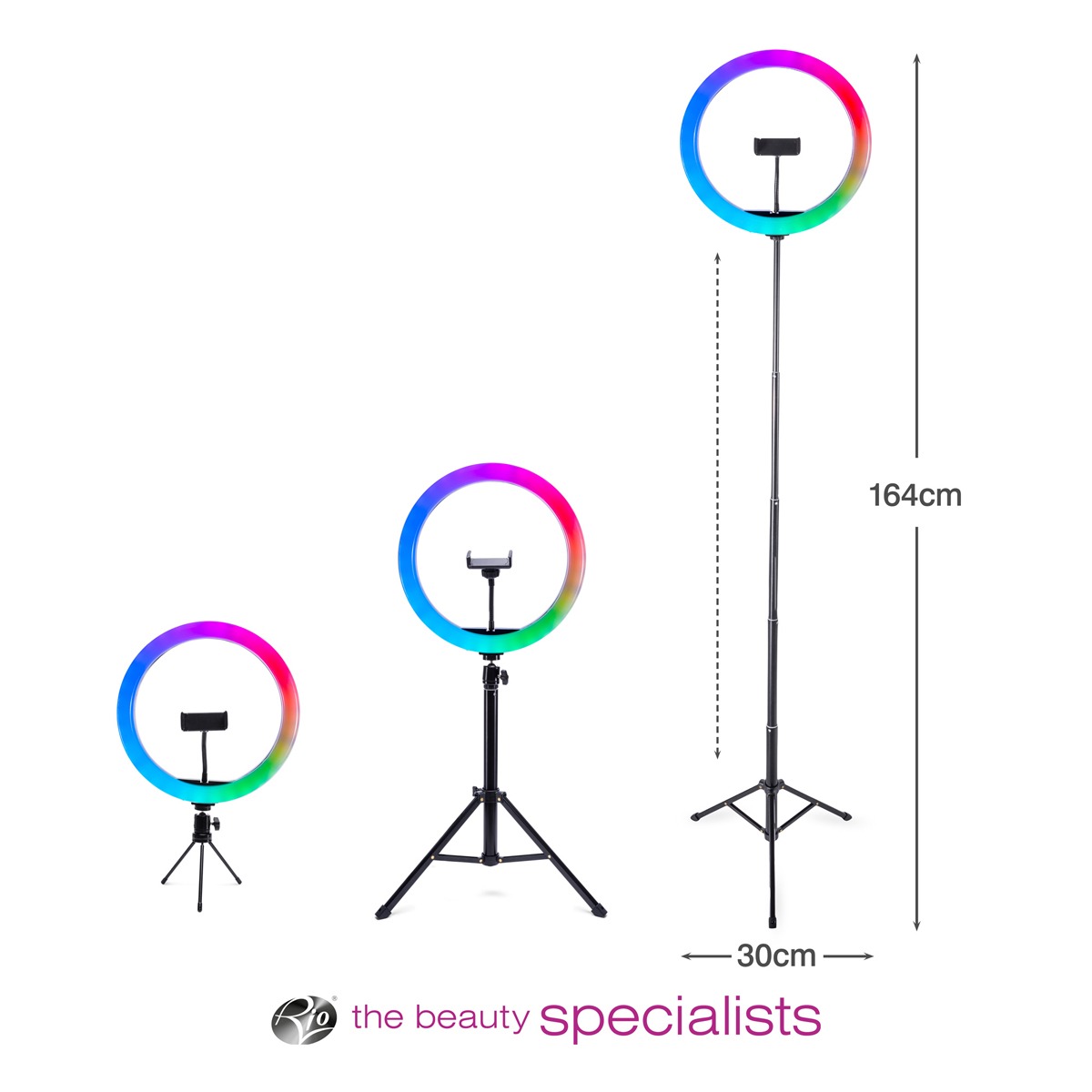 Rio Beauty - Studio RGB Beauty Ring Light - Image 5