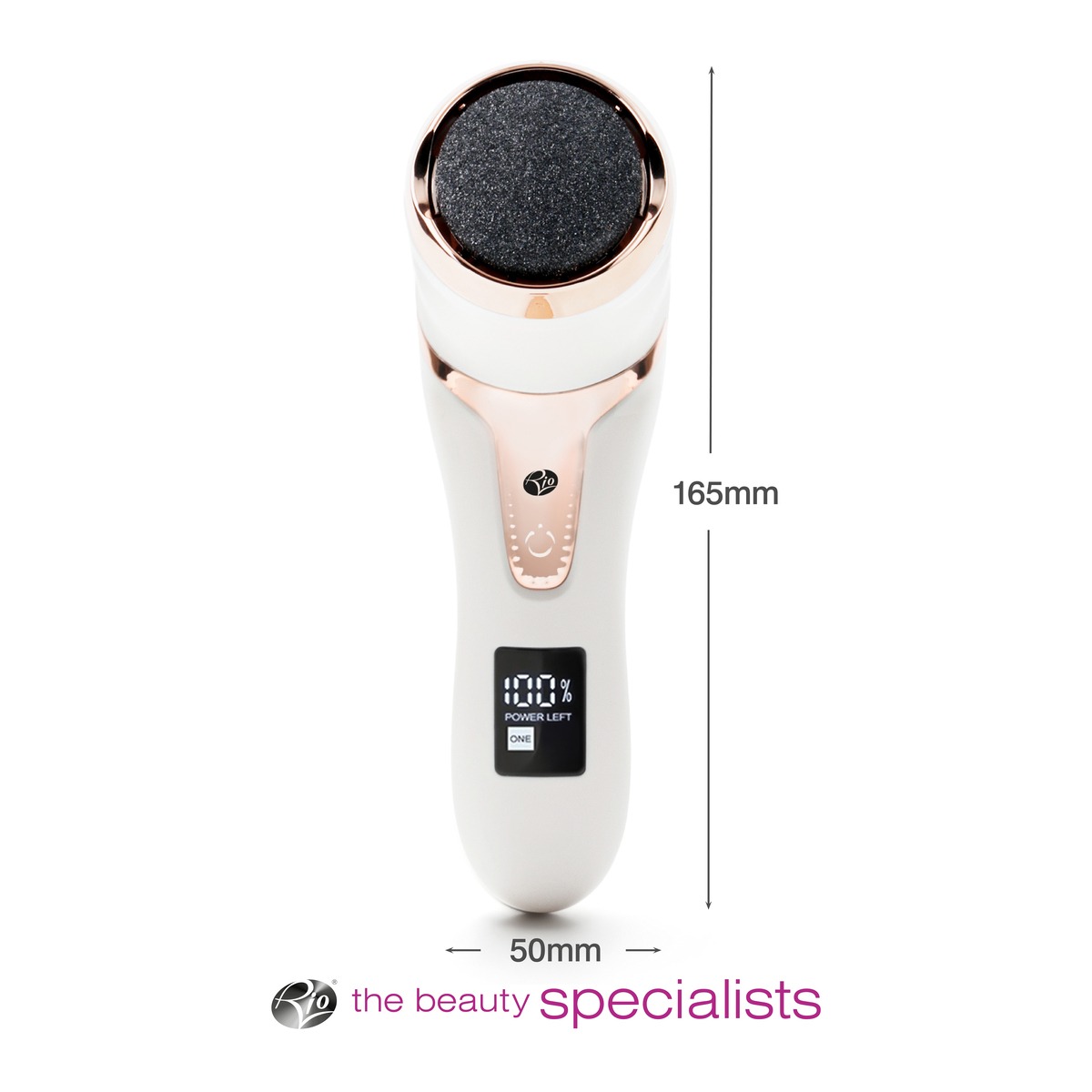 Rio Beauty - Go Smooth Electric Foot File Hard Skin Remover with Vacuum Action - Image 5