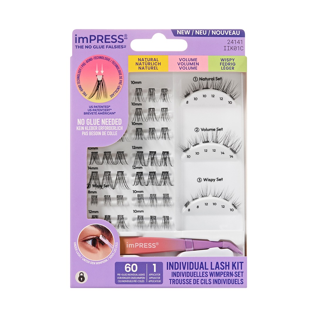 Kiss - imPRESS Individual Lash Kit - Natural - Image 1