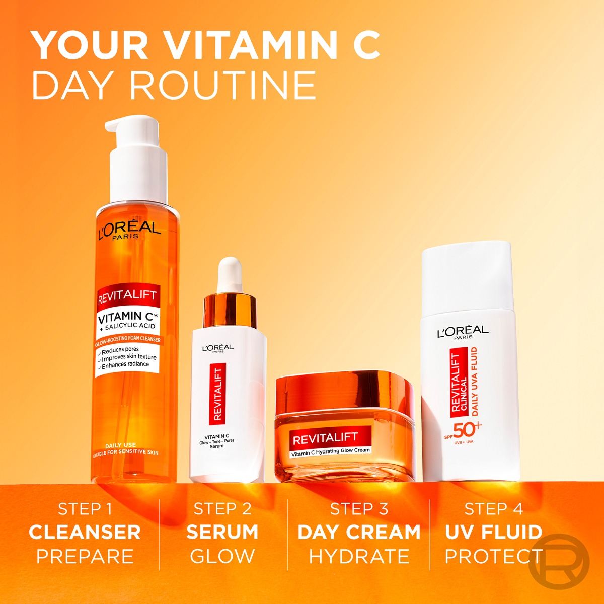 L'Oréal Paris - Revitalift Clinical Vitamin C Hydrating Glow Cream - Image 5
