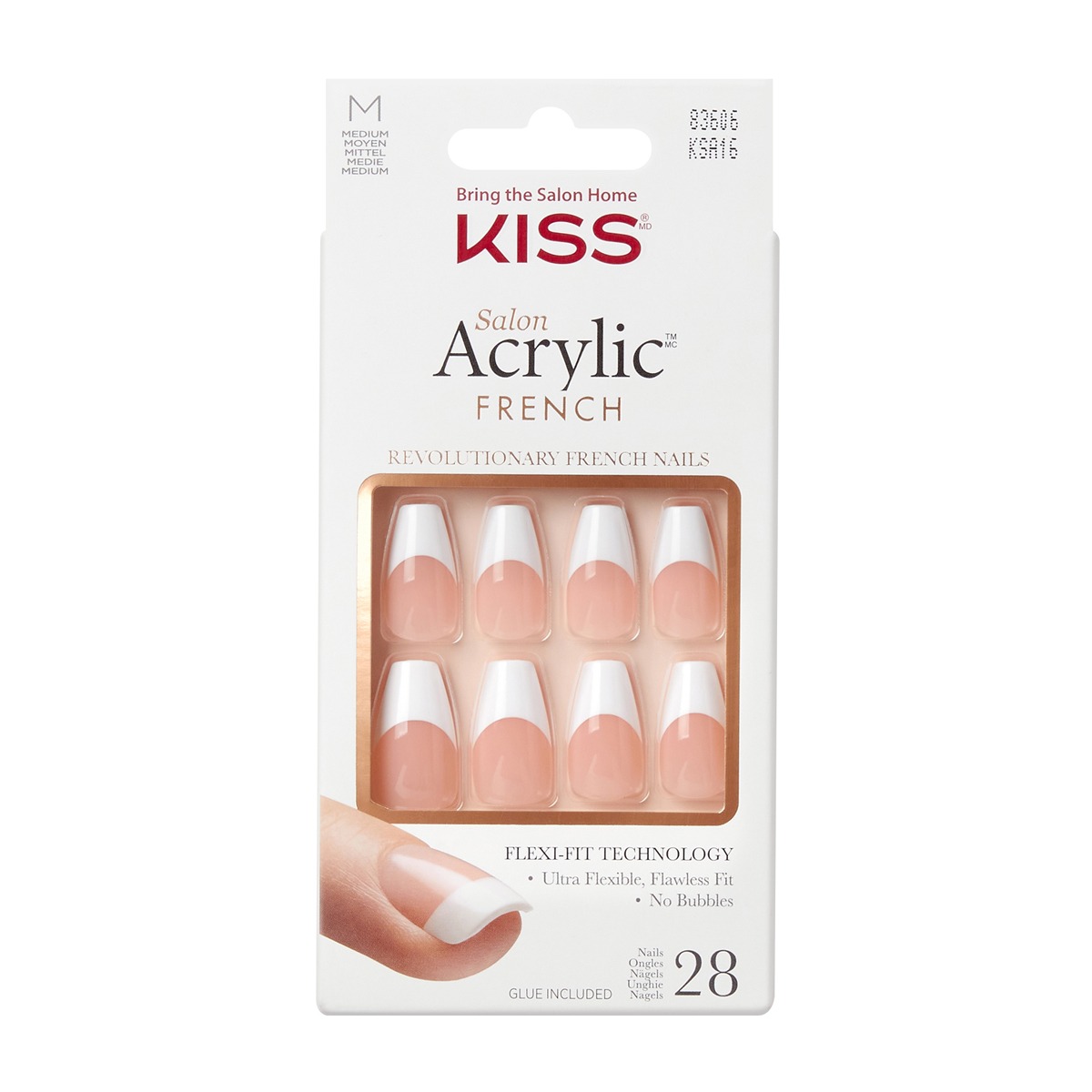 Kiss - Salon Acrylic French - Je T'aime - Image 1