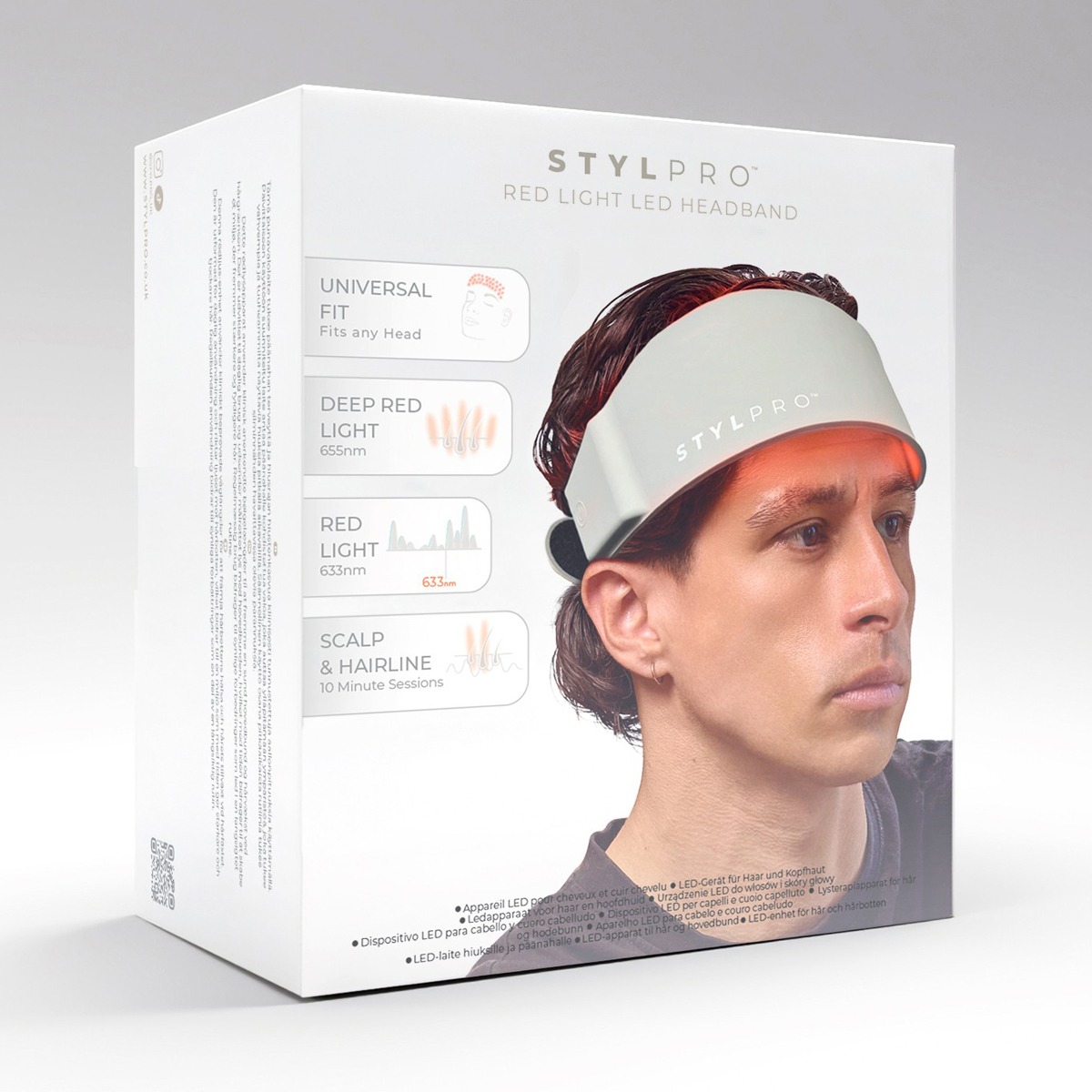 StylPro - Red Light LED Headband - Image 4