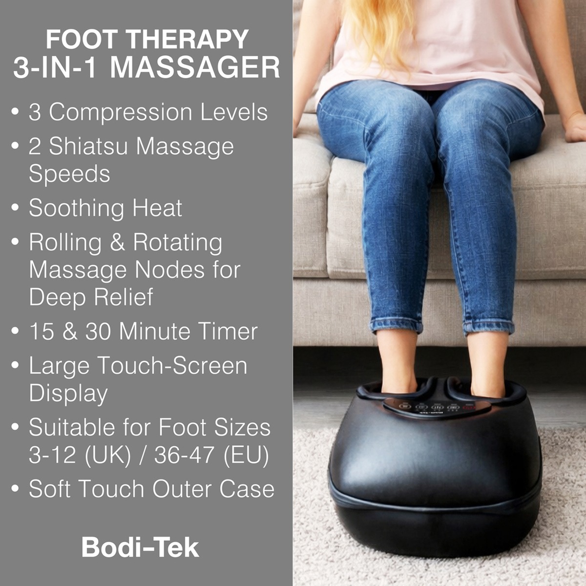 Bodi-Tek - Foot-Therapy 3 in 1 Massager - Image 3