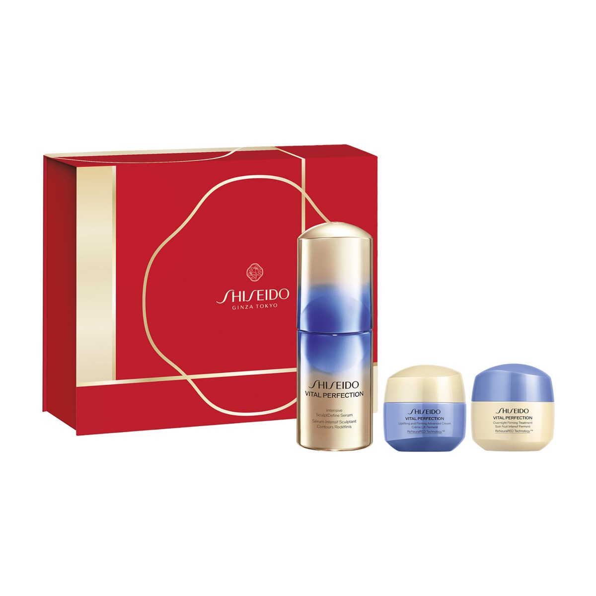 Shiseido - SH XMAS Vital Perfection Serum Holiday Kit 26 - Image 1