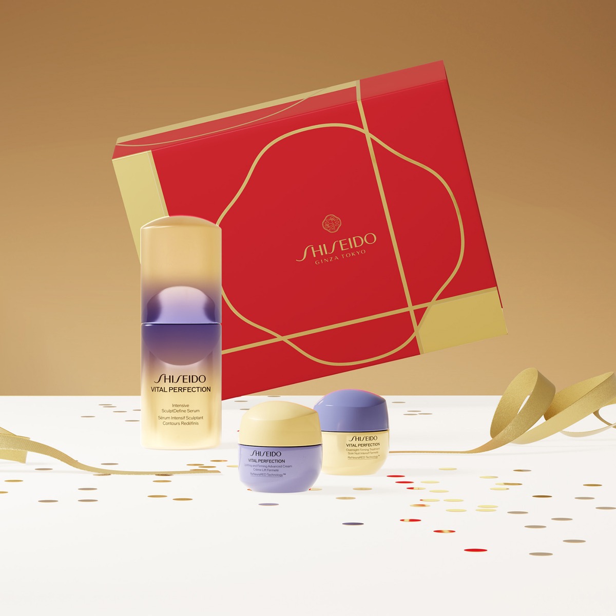 Shiseido - SH XMAS Vital Perfection Serum Holiday Kit 26 - Image 2