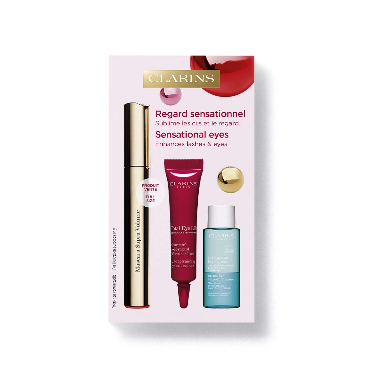 Clarins - Supra Volume Mascara Gjafasett - Image 3