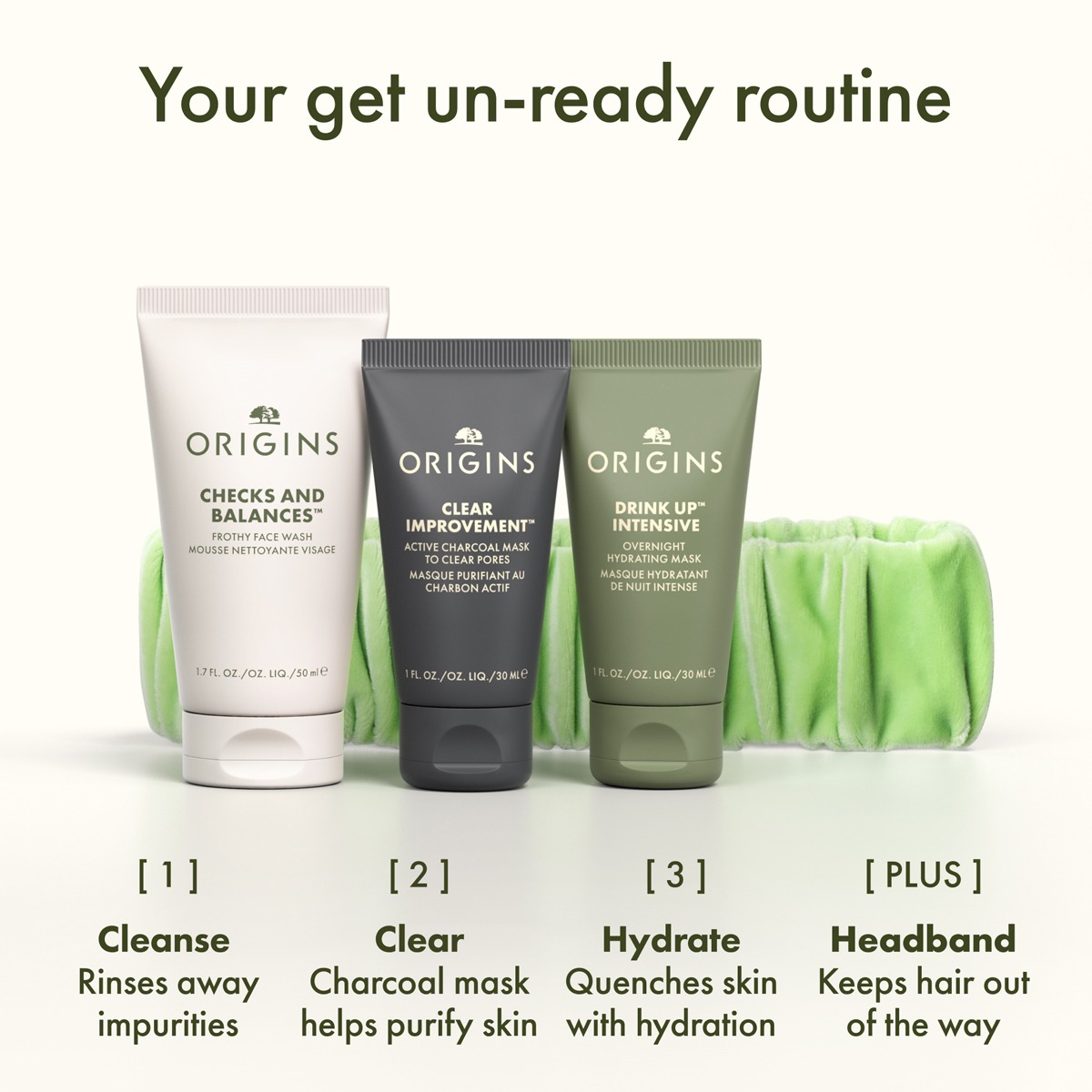 Origins - Unplug & Unwind: Cleanse & Mask Set - Image 2