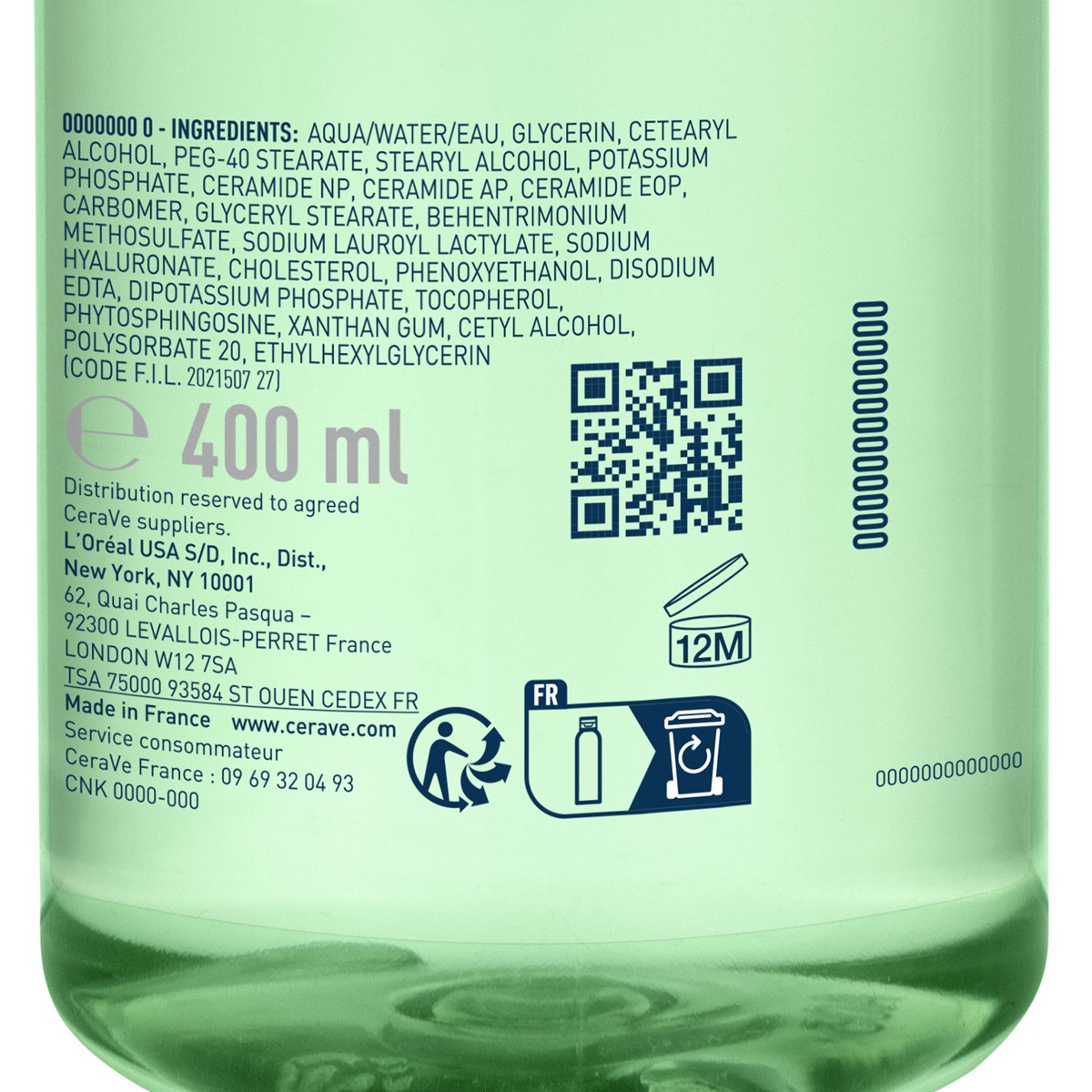 CeraVe - Hydrating Micellar Water 400ml - Image 6