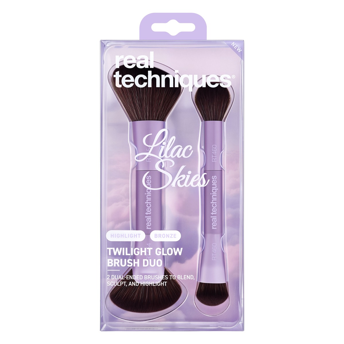 Real Techniques - Lilac Skies - Twilight Glow Brush Duo - Image 1