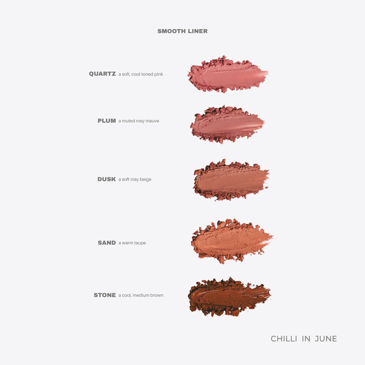 Chilli in June - Smooth Liner (fleiri litir) - Image 5