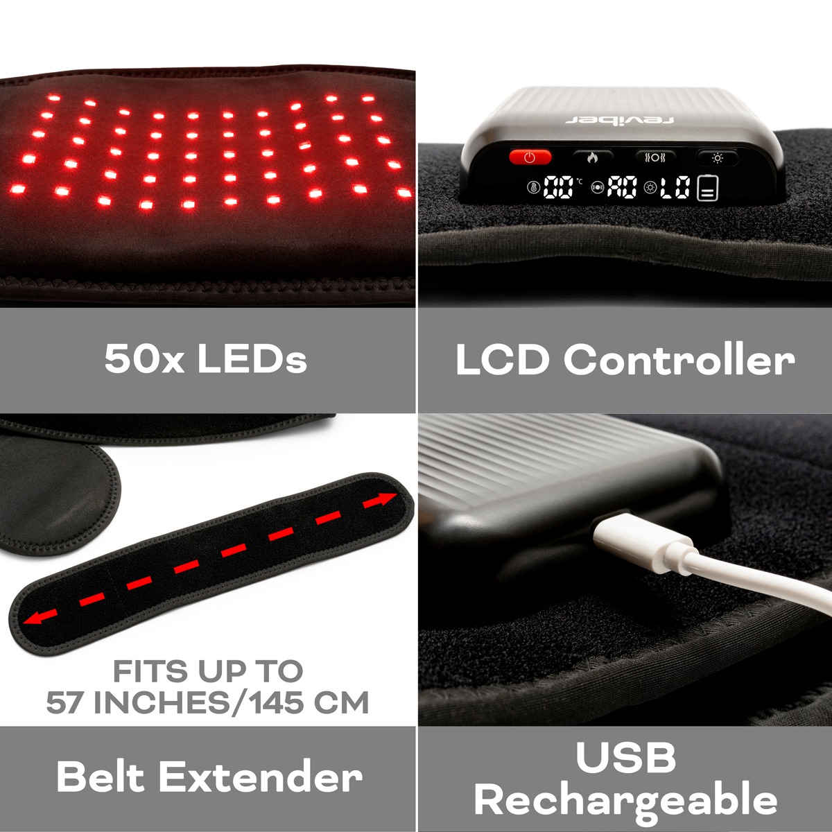 Reviber - Reviber Zen Physio Back Therapy Belt - Image 3