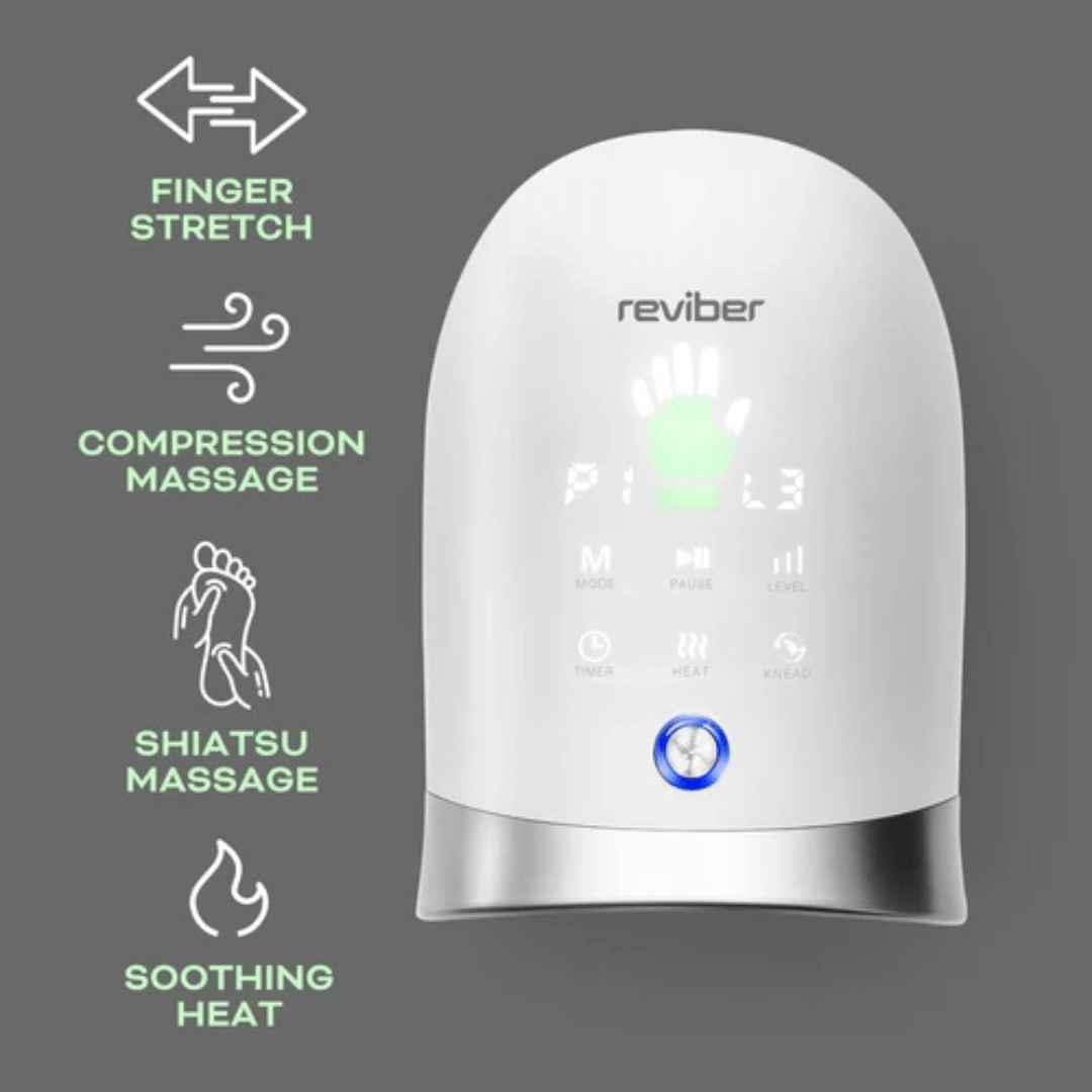 Reviber - Reviber Hand Spa Massager with Heat & Finger Stretch - Image 9
